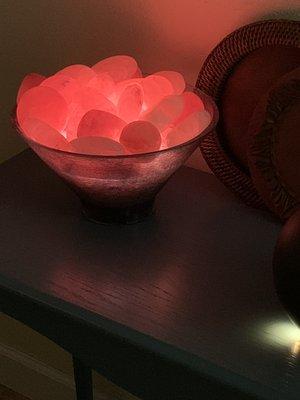 Himalayan salt stone massage