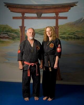 Hanshi Dan Tosh and Sensei Shelley Tosh