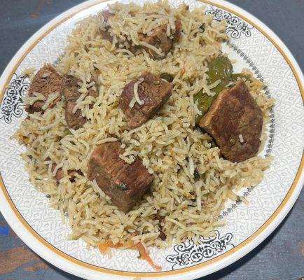 Goat Pulao