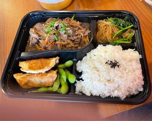 Beef Bulgogi Lunch Box