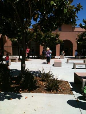 Main courtyard