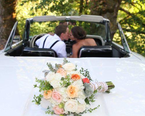 One of our beautiful bridal bouquets.