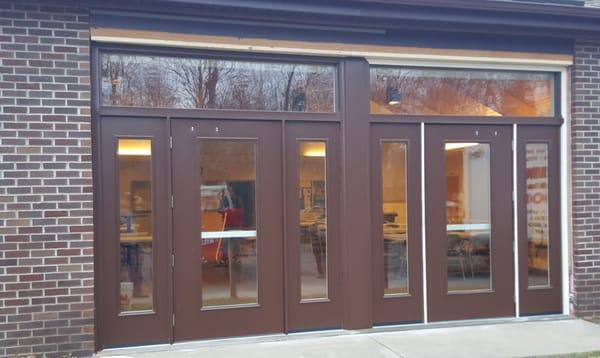 New doors in the Methodist church!