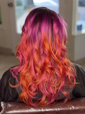 Mermaid hair