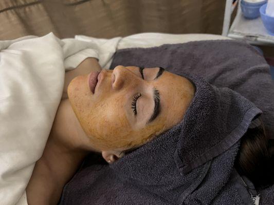 Pumpkin Enzyme facial mask. Fall special!!