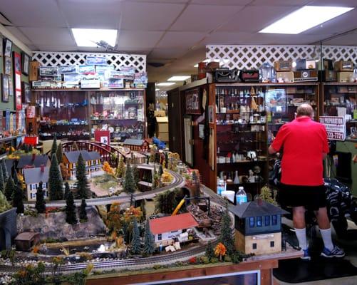 A Clean, Well Cluttered Place, with lots of NASA memorabilia.