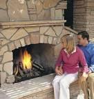 We sell quality gas logs and fireplace doors.