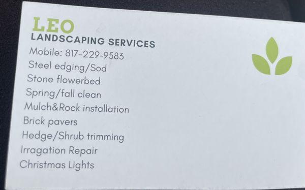 Leo Landscaping