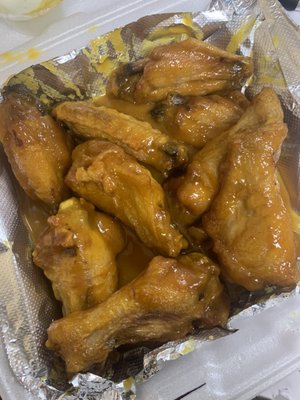 Honey BBQ wings