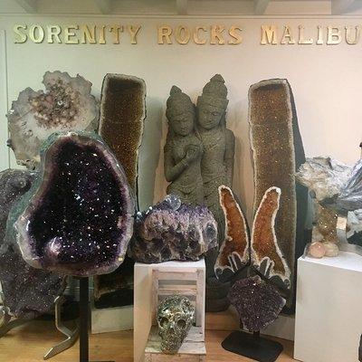 Sorenity Rocks Malibu - Point Dume Interactive Crystal Wellness Galleries