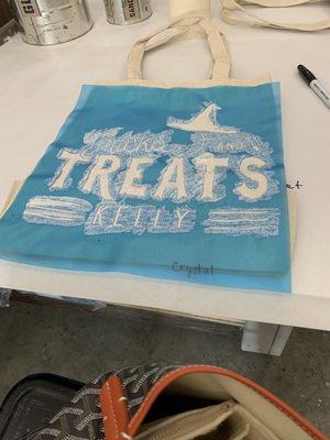 Primer for tote bag