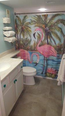 Gulf Beach Resort bath remodel