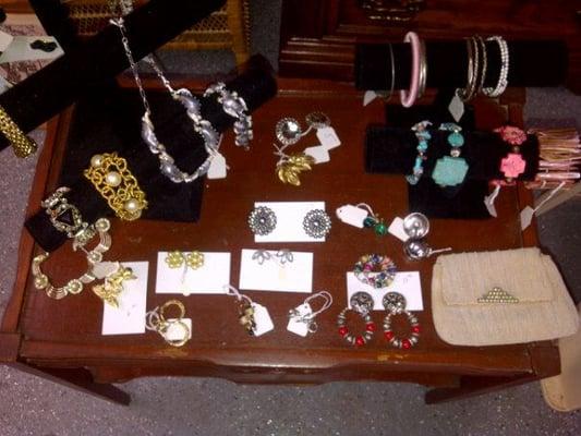 There are a lot of great accessories - jewlery, scarves, purses, hats and more!