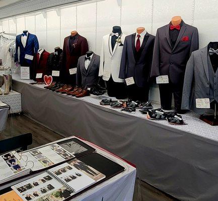 Rent or Buy Suits or Tuxedo's the finest in Michael Kors,  Allure Men, James Jackson etc