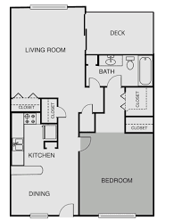 1 Bedroom Large Floorplan