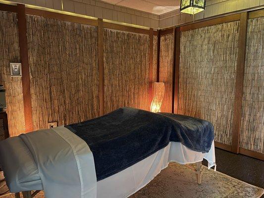 The Healing Hut at Hope Yoga - all massage is by appointment only and only done at the studio. We do not do 'in-home' massages.