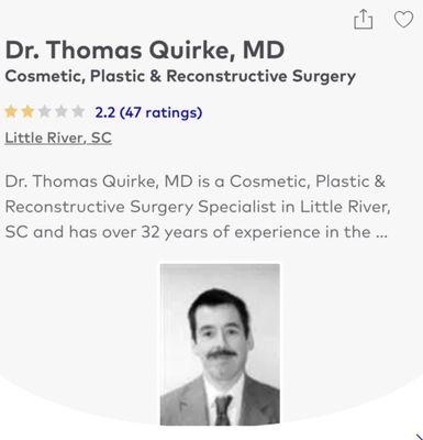 Quirke Thomas E MD