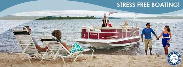 Enjoy the water ~ not the work!  Hassle free boating.