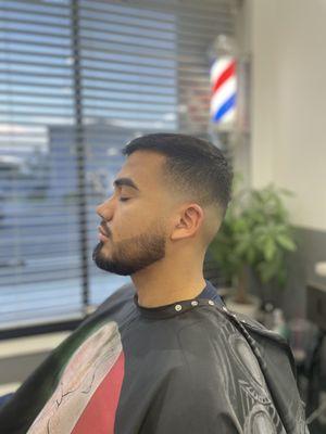 Shave fade & beard