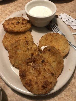 Fried green tomatoes