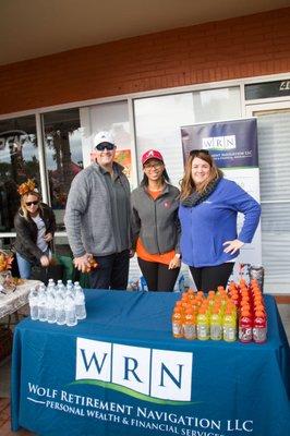 Annual Sponsor for Tony's Turkey Trot 5k on Thanksgiving morning.