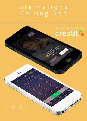 Flicall Mobile Calling App Developed by Crea8t Developers