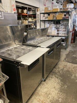 Refrigerated Preparation Tables