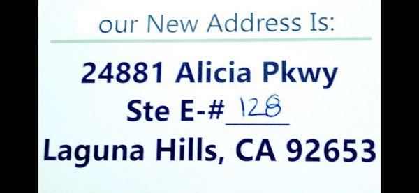 The New Address for Phoenix Audio & Video Call William at 949.857.8888