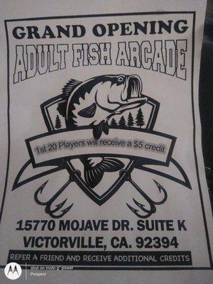 Adult Fish Arcade