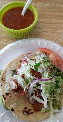 Shrimp taco