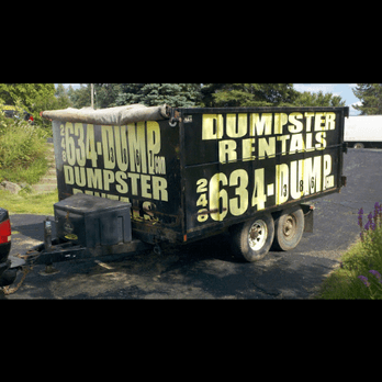 6 10 -14-20 yd dump trailer Rental  call 248-634-3867-(DUMP)