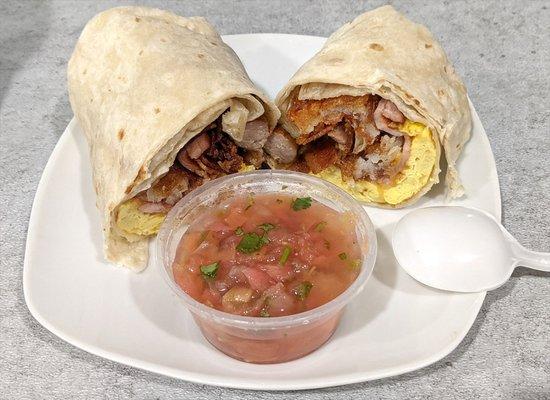 The BEST breakfast burritos