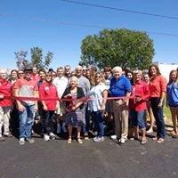 Founders Green Space ribbon cutting