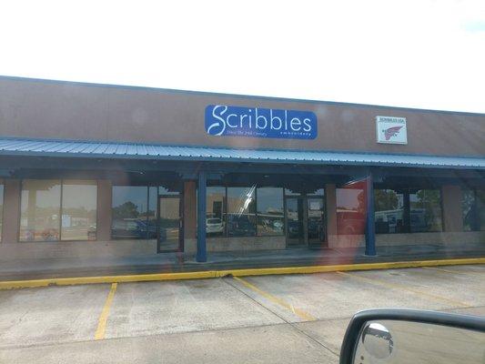 Scribbles in Texas City!