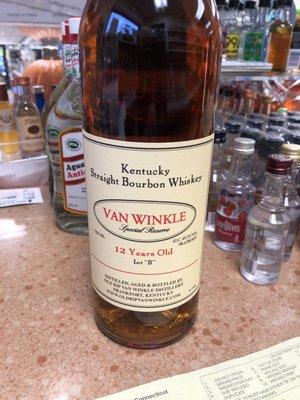 Van winkle bourbon !