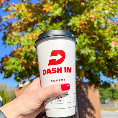 Stop inside Dash In for coffee