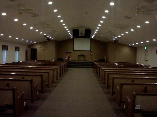 Inside of our Beautiful church!