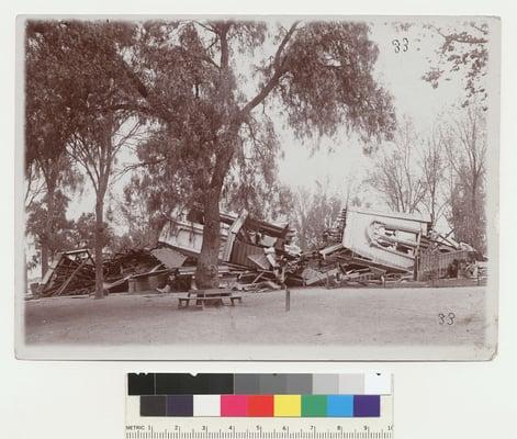 Grant School was a 2 story school building destroyed by the 1906 earthquake!