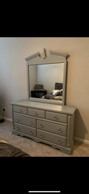 Dresser/mirror makeover