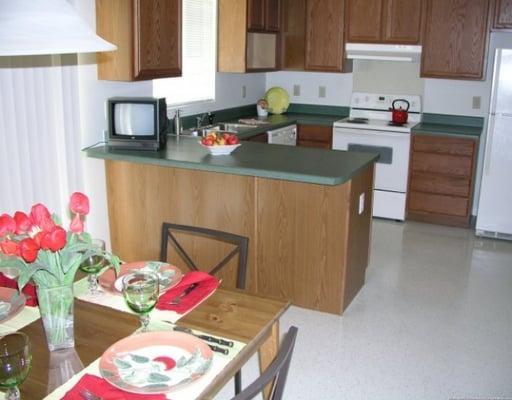 Large Kitchen with Breakfast Bar