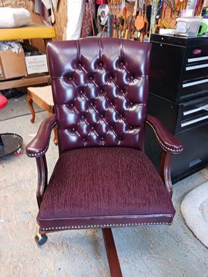 antique office chair