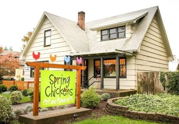 Spring Chickens Art and Handcrafts