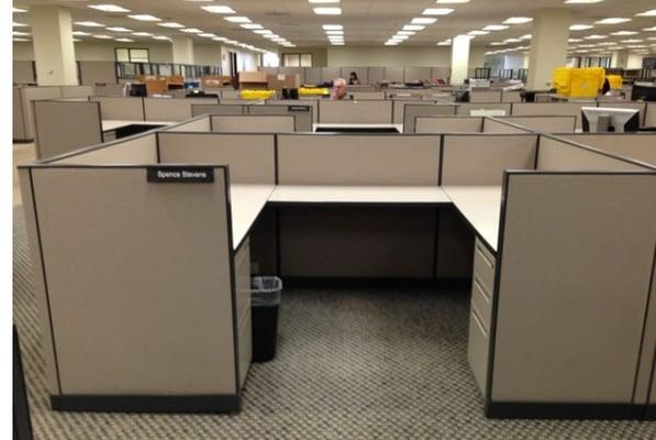 Kimball Interworks Cubicle