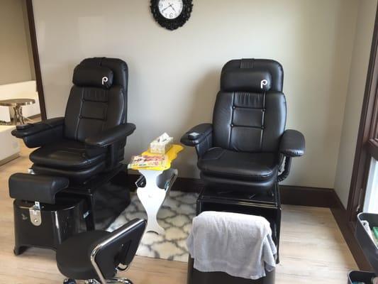 Pedicure area