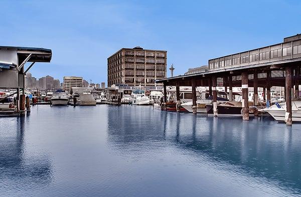 Located on beautiful Lake Union, the views from our office spaces and boat slips cannot be matched.