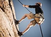 Rappelling in Southern Illinois