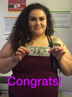 Congratulations to our monthly prize draw winner. Come sell your wanted gift card and enter in our monthly prize draw.