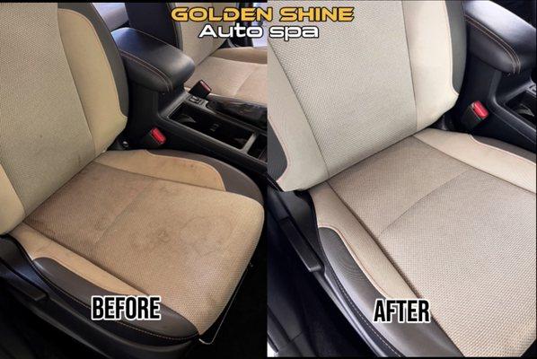 Interior upholstery seat extraction.