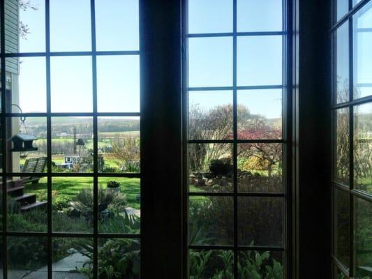 Breakfast view at the churchtown inn