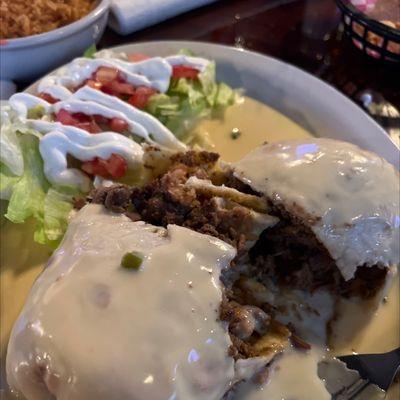 Wet Steak Burrito